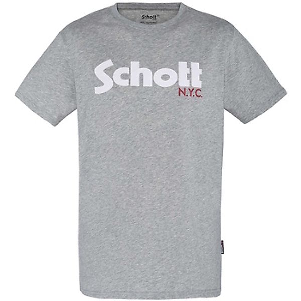 Schott  T-Shirt T-Shirt Logo Kurzarmshirt günstig online kaufen