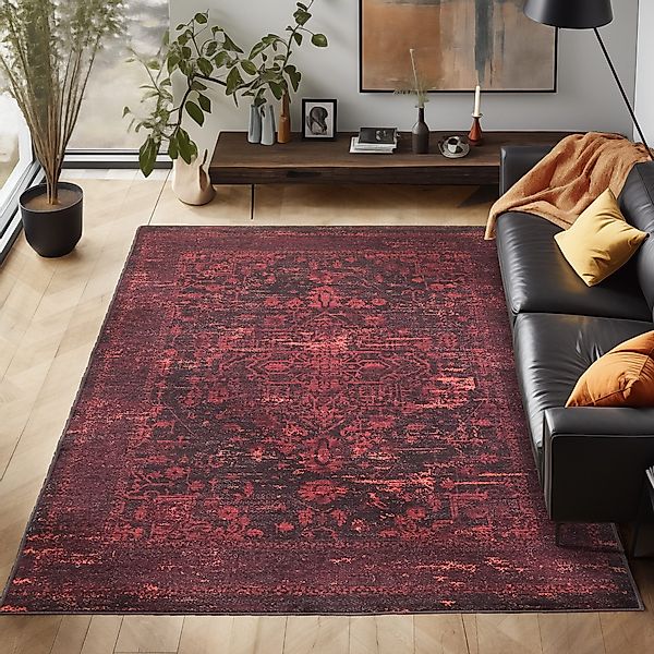 Carpettex Designteppich Vintage-Stil, Läufer, Höhe: 7 günstig online kaufen
