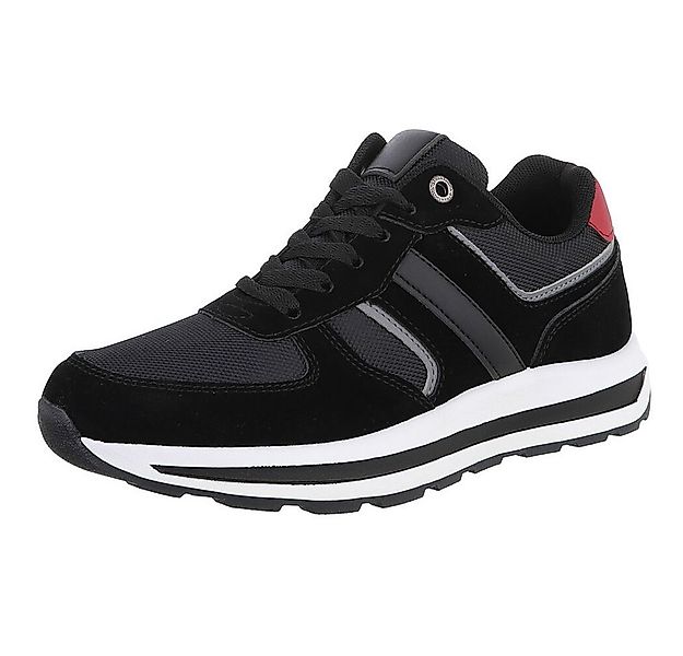 Coolwalk Herren Low-Top Freizeit Sneaker (88828809) Flach Sneakers in Schwa günstig online kaufen
