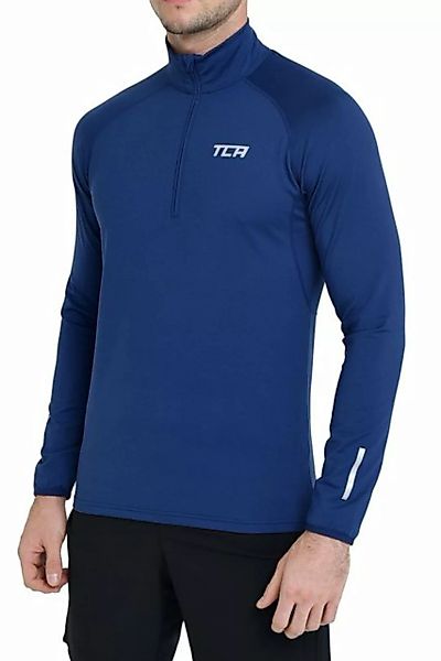TCA Langarmshirt TCA Winter Run Langarm Laufshirt Herren - Blau, XL (1-tlg) günstig online kaufen
