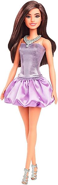 Barbie Anziehpuppe Barbie Fashionista Puppe - Purple Bubble Hem günstig online kaufen