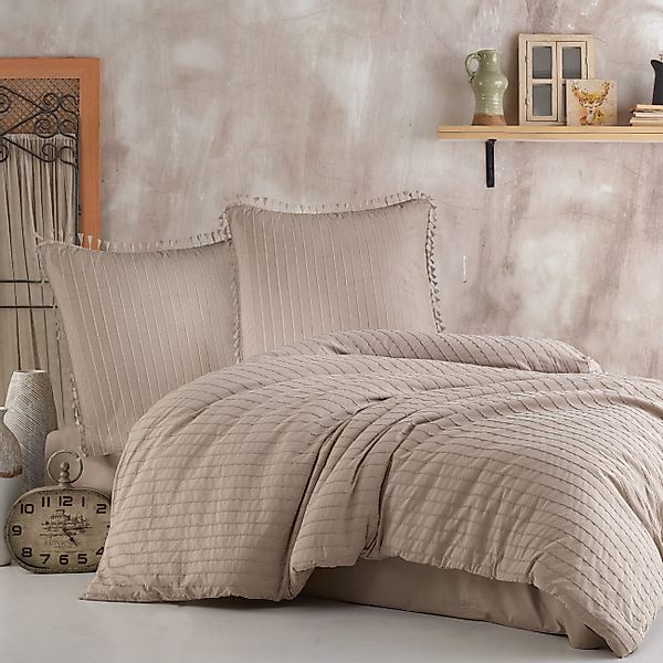 Nordqueen Bettwäsche Nordqueen Estina Bettwäsche, Ranforce Bettwäsche Set 1 günstig online kaufen