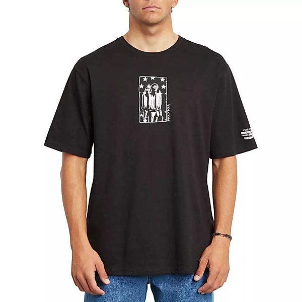 Volcom Agreedment Rlx Kurzärmeliges T-shirt M Black günstig online kaufen