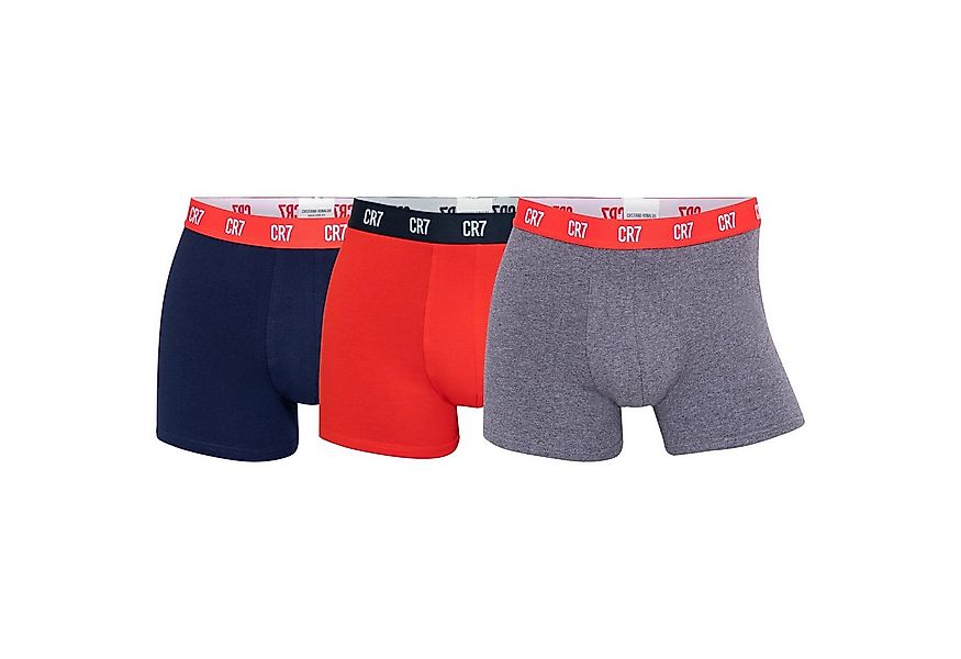 CR7 Boxer Herren Boxershort 3er Pack Baumwolle (Packung, 3er Pack) günstig online kaufen