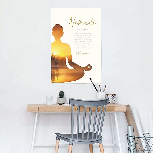 Reinders Poster "Namasté" günstig online kaufen