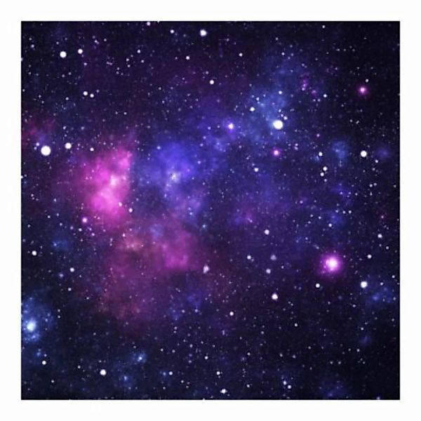 Bilderwelten Fototapete Galaxie violett Gr. 336 x 336 günstig online kaufen