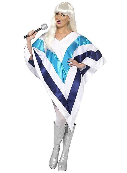 Smiffys Kostüm 70er Disco Poncho - Fasching Karneval Kostüm, Der Dress komm günstig online kaufen