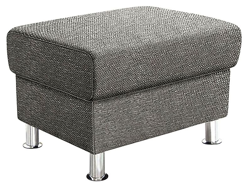 TRENDMANUFAKTUR Hocker "Rondo, Polsterhocker zur Serie, Breite 67 cm, Füße günstig online kaufen