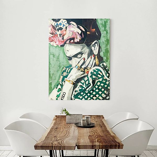 home24 Leinwandbild Frida Kahlo Collage III günstig online kaufen