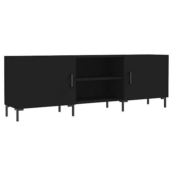 vidaXL TV-Schrank TV-Board Schwarz 150x30x50 cm Holzwerkstoff günstig online kaufen