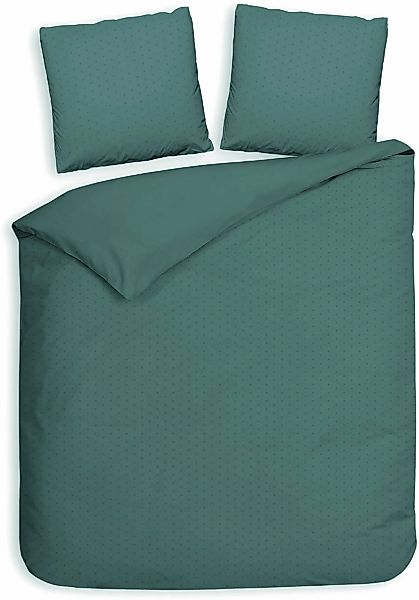 Heckett & Lane Bettwäsche "Punto" 3 Stk. gepunktet, 100% Baumwolle ab 135x2 günstig online kaufen