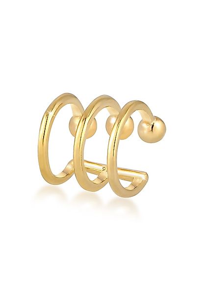 Elli Single-Ohrhaken Ear Cuffs 3er Ohrklemme günstig online kaufen