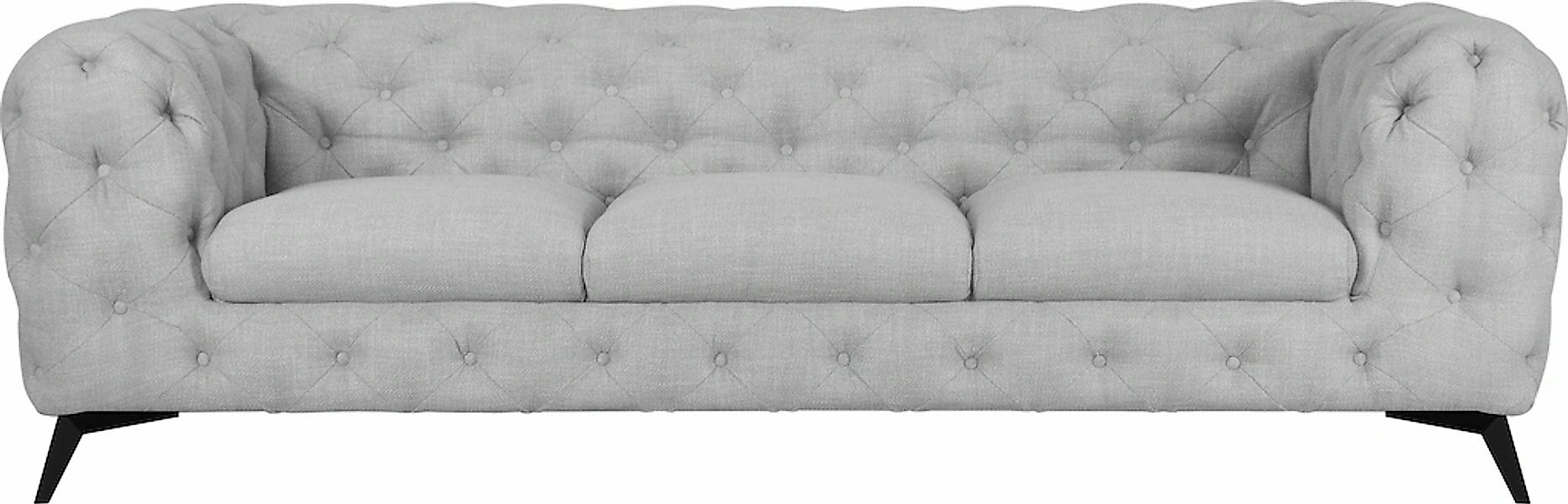 Home affaire Chesterfield-Sofa "Glynis" aufwändige Knopfheftung, moderne Ch günstig online kaufen