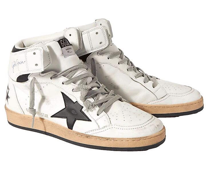 GOLDEN GOOSE Herren Sky-Star High-Top Leder, günstig online kaufen