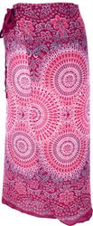 Guru-Shop Minirock Langer Wickelrock, Strandrock, Sommerrock günstig online kaufen