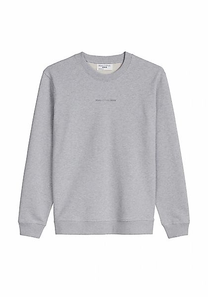 Marc OPolo DENIM Sweatshirt "Sweatshirt Crew Neck, Print, Melange, Reg Fit günstig online kaufen