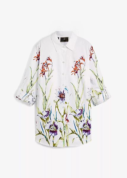 Bluse mit Blumendruck günstig online kaufen