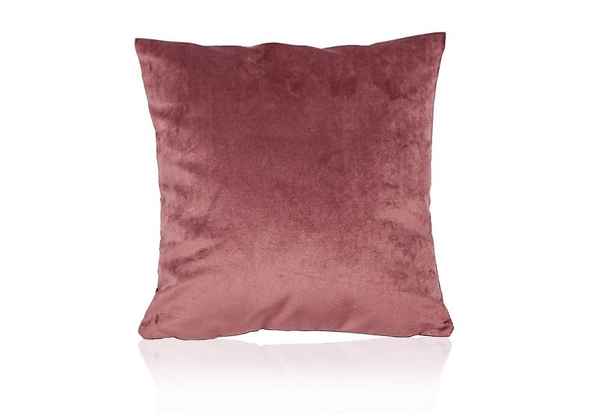 Lycce Dekokissen Kissenbezüge FUNDA Retro Samt Kissenbezug Kissenhülle rosé günstig online kaufen