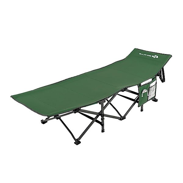 KOMFOTTEU Feldbett Campingbett klappbar mit Seitentasche günstig online kaufen