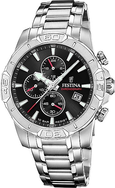 Festina Chronograph Timeless Chronograph F20704/3, Quarzuhr, günstig online kaufen