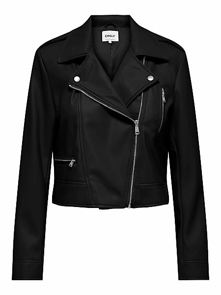 ONLY Lederimitatjacke "ONLCARMEN FAUX LEATHER BIKER CC OTW" mit asymmetrisc günstig online kaufen