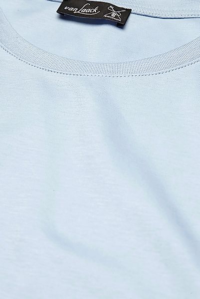 T-Shirt aus Schweizer Baumwolle mit Rundhals Slim Fit günstig online kaufen