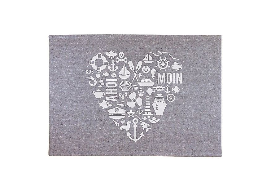 Bow & Hummingbird Platzset Tischset Nordisch by Heart, aus recycelter Baumw günstig online kaufen