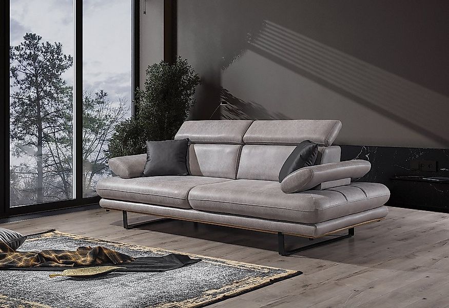 Villa Möbel Polstergarnitur Energy, (Set, 3-tlg), mit Relax-/Bettfunktion d günstig online kaufen
