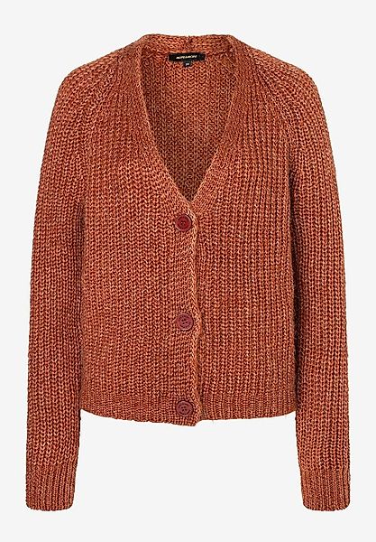 Cardigan, rusty brown melange, Winter-Kollektion günstig online kaufen