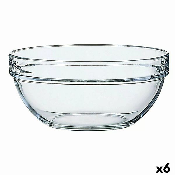 Salatschüssel Luminarc Durchsichtig Glas (23 X 11 Cm) (6 Stück) günstig online kaufen