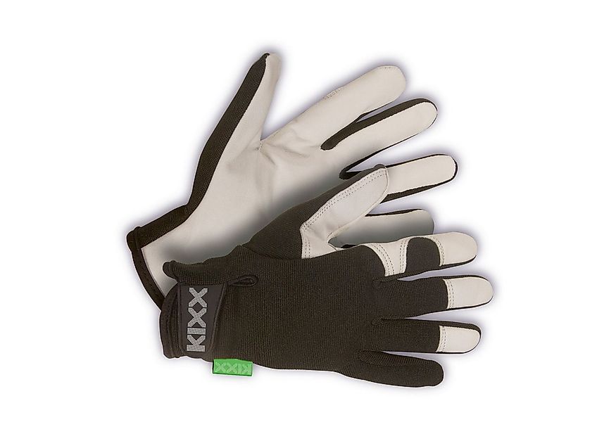 KIXX Gartenhandschuhe Work Line Lycra-Ziegennappa Arbeitshandschuh Größe 9 günstig online kaufen
