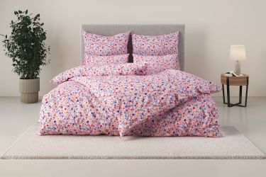 my home Bettwäsche "Mariby" 2 tlg. mit feinem Blümchen Design, skandinavisc günstig online kaufen