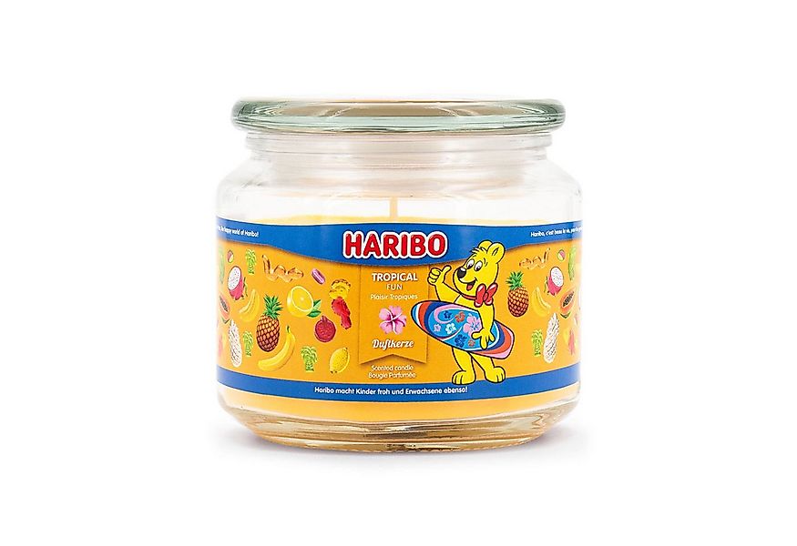 HARIBO Duftkerze Haribo™ Duftkerzen 300g Glas, Tropical Fun günstig online kaufen