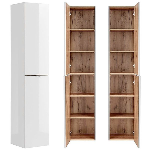 Lomadox Badmöbel-Set TOSKANA-56, (Spar-Set, 4-St), weiß günstig online kaufen
