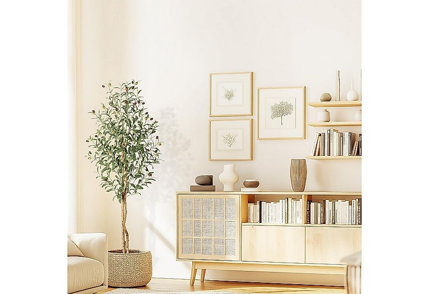 Kunstpflanze Olivenbäume Künstliche Indoor für Home Office Decor,1 PCS, Gar günstig online kaufen