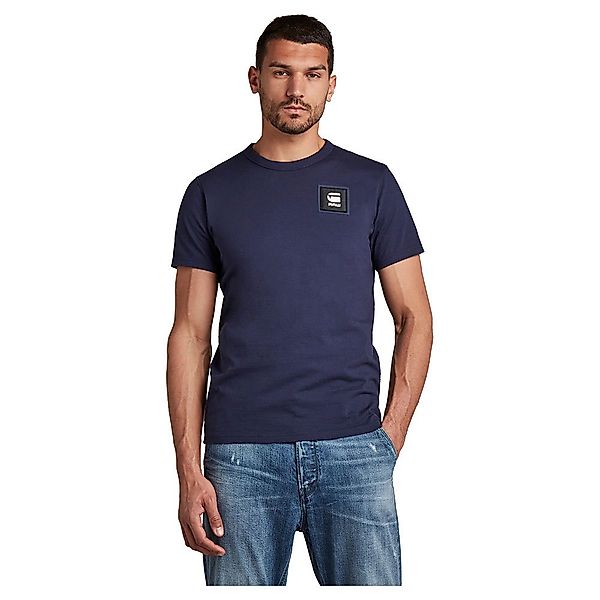 G-star Badge Logo+ Kurzarm Rundhalsausschnitt T-shirt M Servant Blue günstig online kaufen