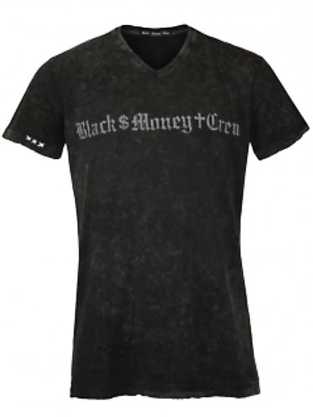 Black Money Crew Herren Shirt Trouble (L) (schwarz) günstig online kaufen