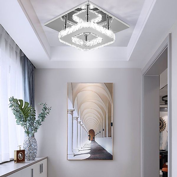 oyajia Deckenleuchte Moderne Kristall LED Deckenlampen, günstig online kaufen