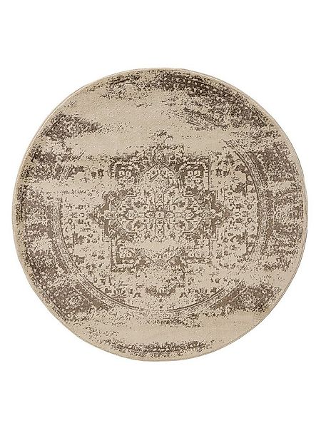 benuta Teppich Suki, rund, Höhe: 6 mm, Kunstfaser, Berber, Ethno-Style, Woh günstig online kaufen