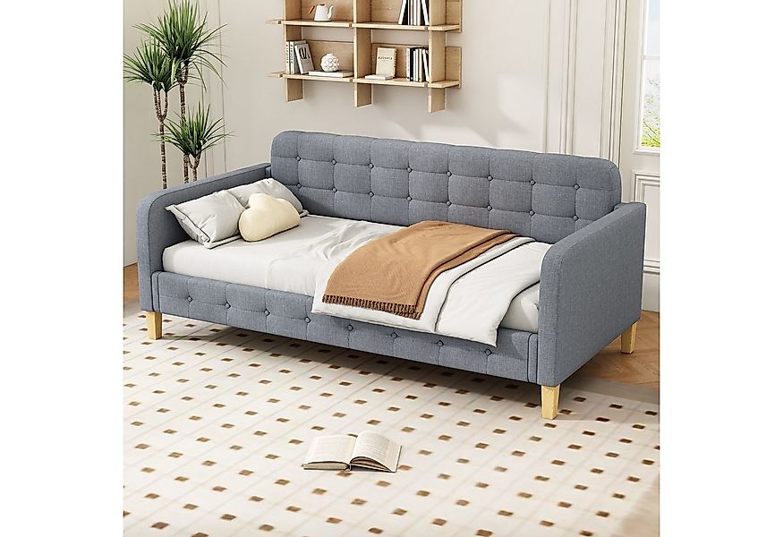 MODFU Schlafsofa Tagesbett, Knopfnagelverzierung, einfach und stilvoll, Hau günstig online kaufen