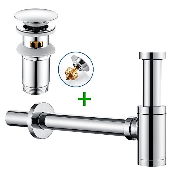 Auralum Max Siphon Ablaufgarnitur Siphon Pop günstig online kaufen