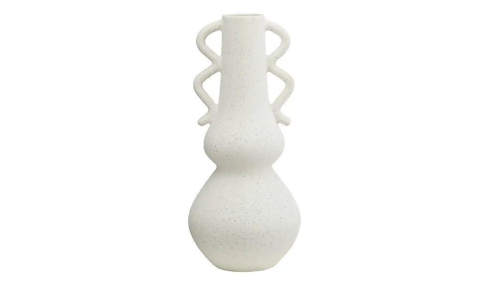 HOME STORY Vase   ¦ weiß ¦ Porzellan ¦ Maße (cm): H: 29,5  Ø: 13 Accessoire günstig online kaufen