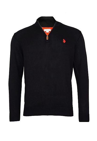 U.S. Polo Assn. Strickpullover Pullover Troyer günstig online kaufen