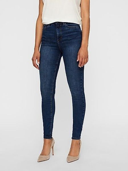 Vero Moda Skinny-fit-Jeans VMSOPHIA HW SKINNY JEANS MD BL NOOS günstig online kaufen