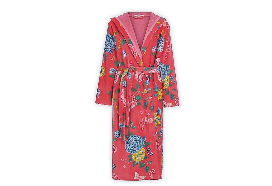 PiP Studio Damenbademantel Bademantel Good Evening Koralle, wadenlang, Frot günstig online kaufen