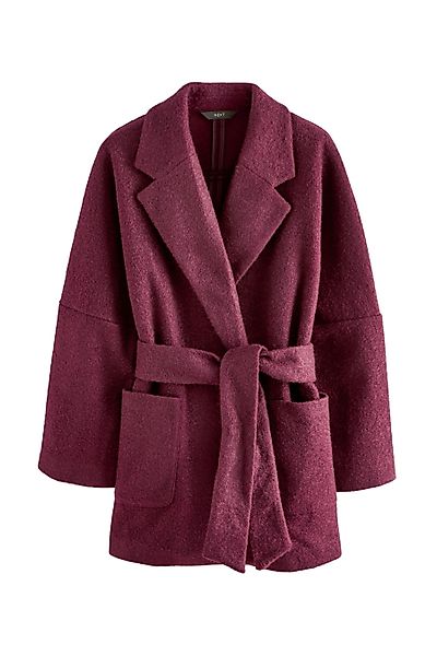 Next Wirkmantel Strickmantel mit Gürtel, Kurzgröße günstig online kaufen