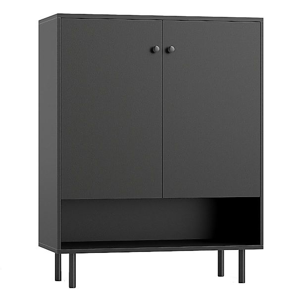 COSTWAY Sideboard, Holz, Küchenschrank mit verstellbaren günstig online kaufen