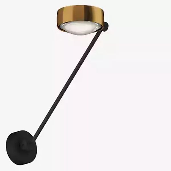 Occhio Sento Parete Singolo 40 Up E Wandleuchte LED, Kopf bronze/Body schwa günstig online kaufen
