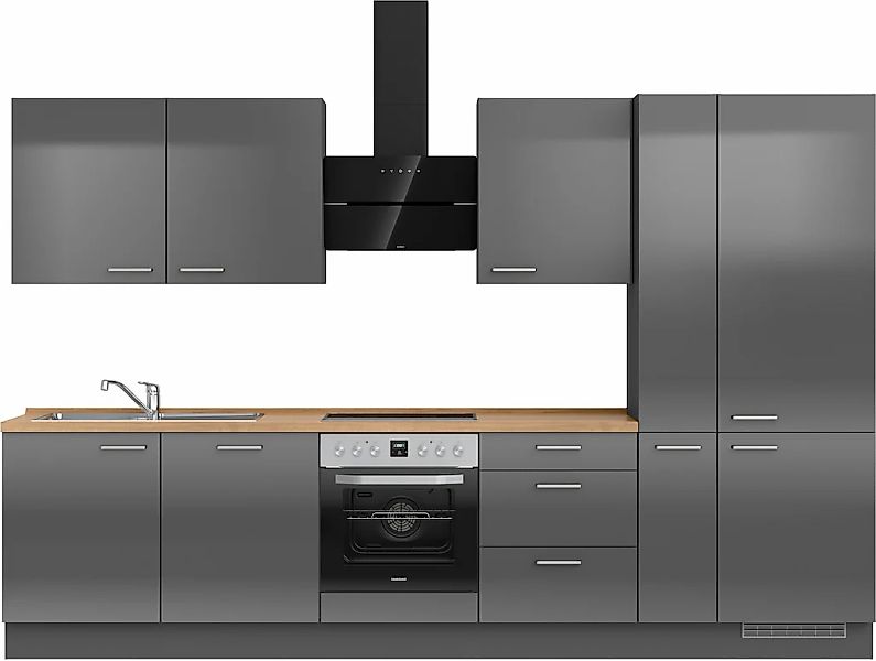 nobilia Küchenzeile ""Flash II"" vormontiert, Ausrichtung wählbar, Breite 3 günstig online kaufen