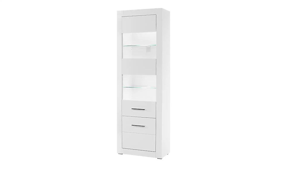 Vitrine  Bristol ¦ weiß ¦ Maße (cm): B: 65 H: 198 T: 35.0 Schränke > Vitrin günstig online kaufen
